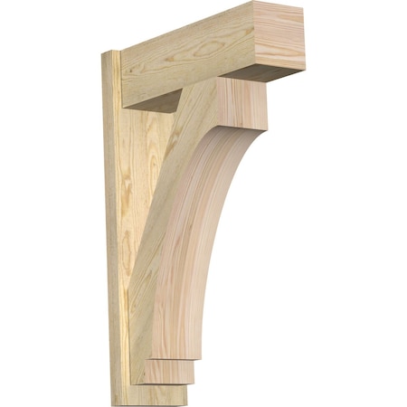 Imperial Block Rough Sawn Outlooker, Douglas Fir, 8W X 24D X 36H